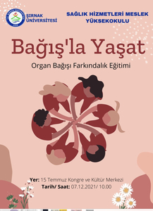 Sağlık Hizmetleri Meslek Yüksekokulu Organ Bağışı Farkındalık Eğitimi